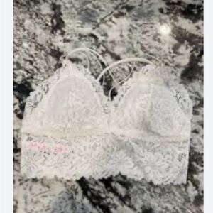 PINK VICTORIA SECRET BRALETTE SZ (LARGE)